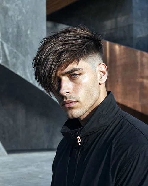 Asymmetrical Side Swept Fringe