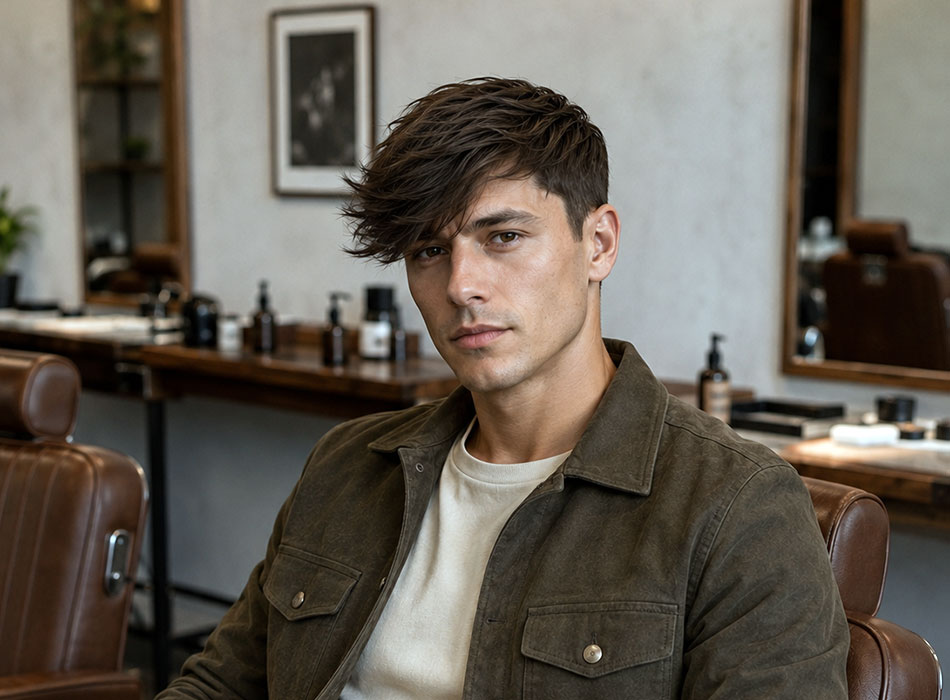 Side Swept Fringe Maintenance