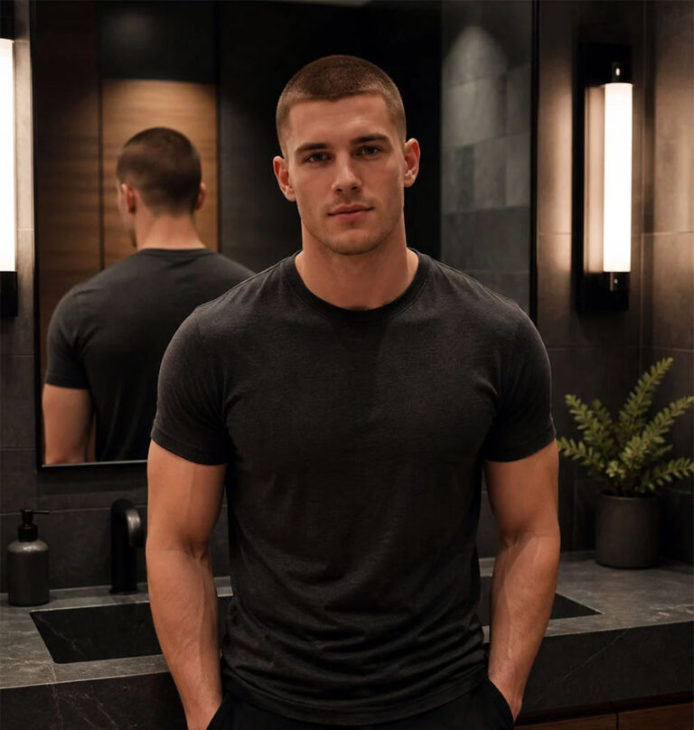 Buzz cut length guide matching cut to daily routine