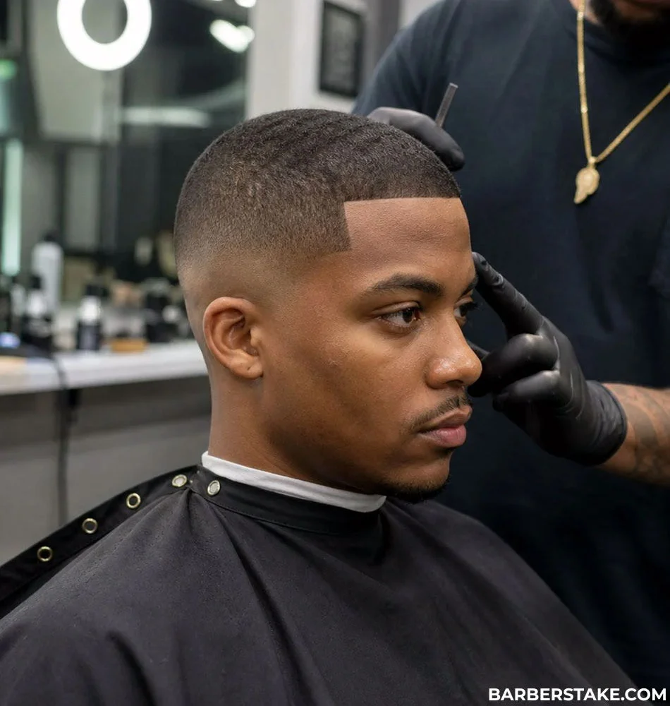 Choosing a fade haircut by face shape for Black men