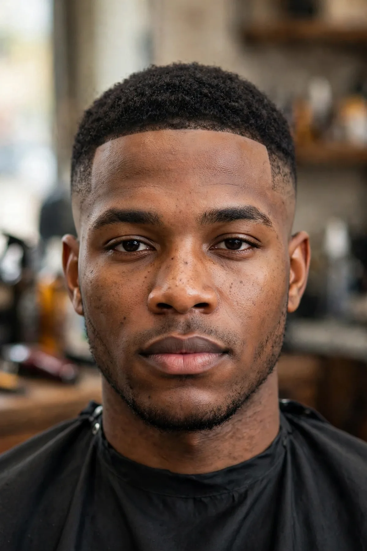 Low fade haircut for men with textured top, popular mens haircuts