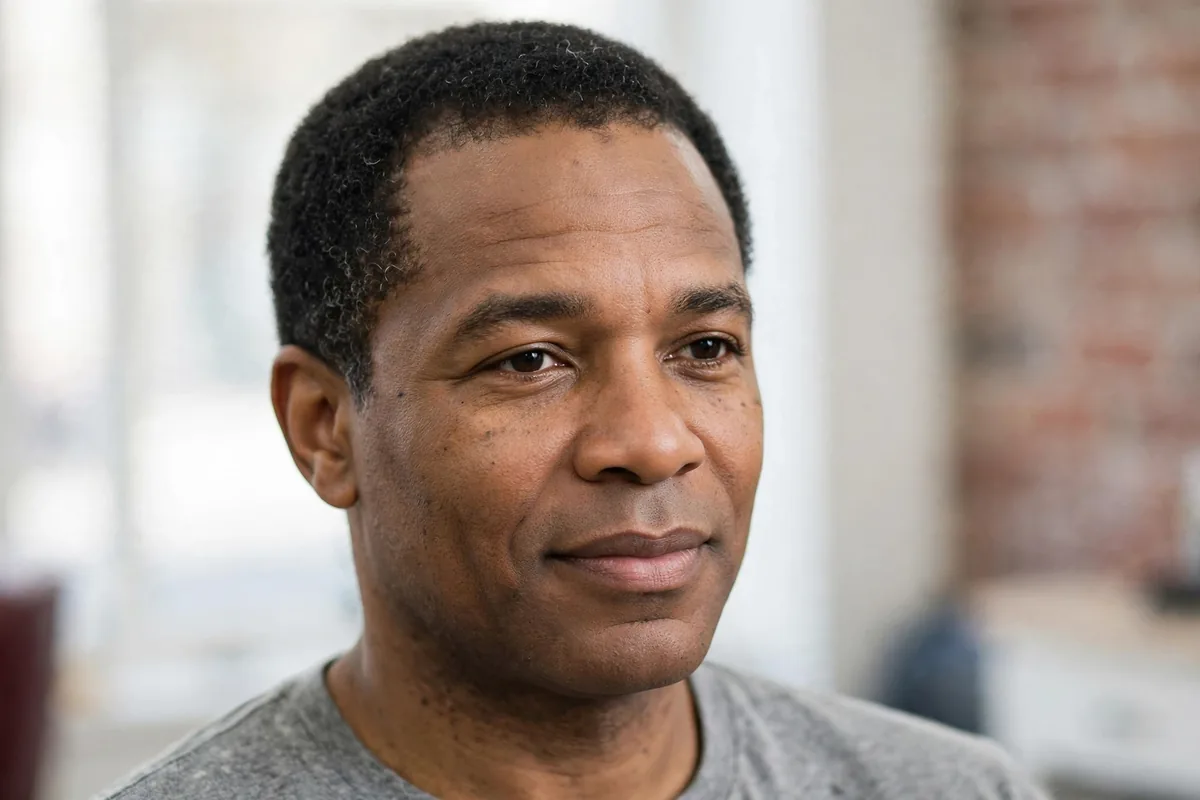 Low-effort weekend old money haircut men — relaxed neat cut that styles itself